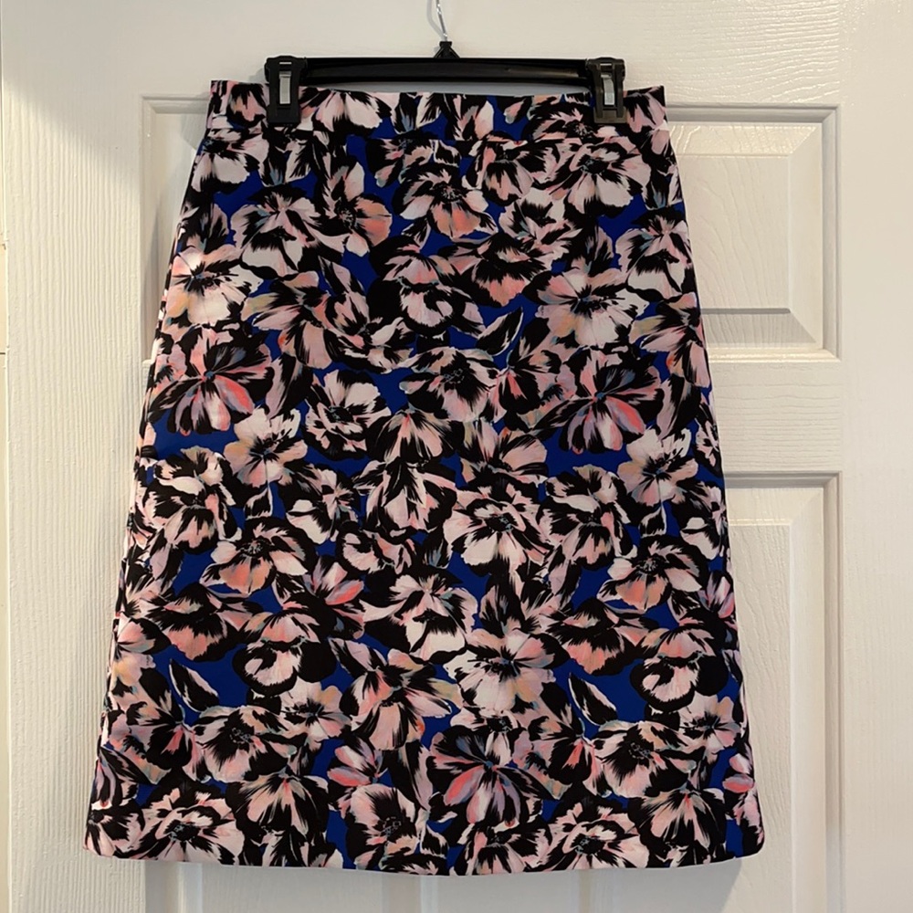 NWT J. Crew A-Line Pencil skirt - Tropical Floral